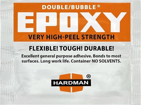 Hardman Double Bubble Orange High Peel Strength Epoxy - 04007 (10 Pack) in Saudi Arabia
