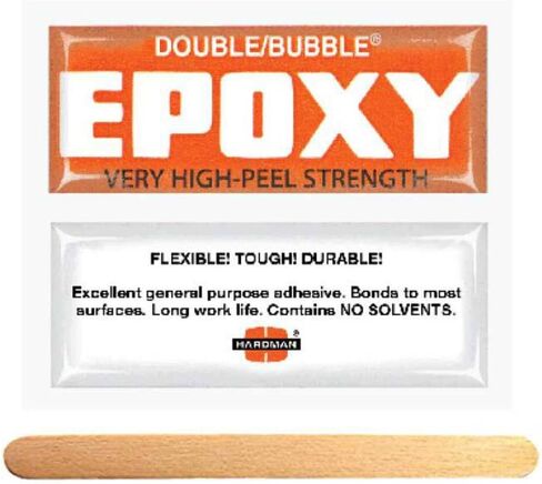 Hardman Double Bubble Orange High Peel Strength Epoxy - 04007 (10 Pack) in Saudi Arabia