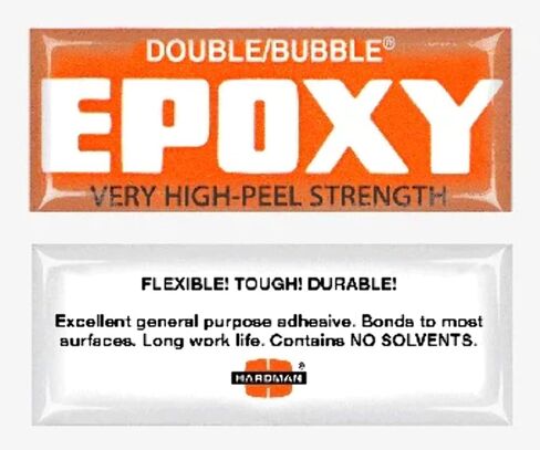 Hardman Double Bubble Orange High Peel Strength Epoxy - 04007 (10 Pack) in Saudi Arabia