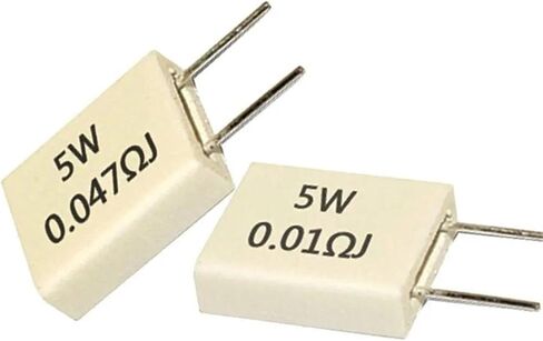 RX27-6 MPR BPR SLR 56 5WATT مقاومة الأسمنت غير الاستقرائي 0.015/0.22/0.25/0.33/0.47/0.5/0.68/0.75/0.82/100R J OHM ROUSTOR (0.033R 5W (5pcs)) in Saudi Arabia