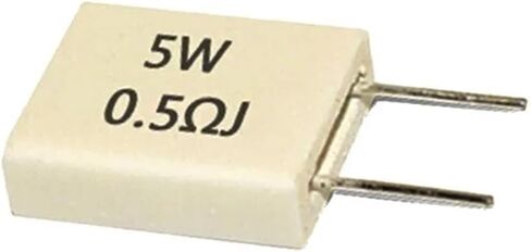 RX27-6 MPR BPR SLR 56 5WATT مقاومة الأسمنت غير الاستقرائي 0.015/0.22/0.25/0.33/0.47/0.5/0.68/0.75/0.82/100R J OHM ROUSTOR (0.033R 5W (5pcs)) in Saudi Arabia