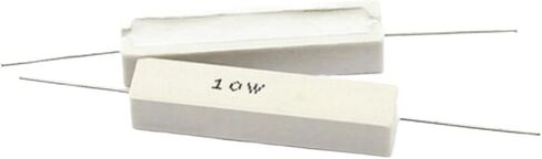 10pcs 10w المقاوم الأسمنت السيراميك 5 ٪ في حزمة 0.1R 0.22 0.33 0.5 أوم 6.8K 0.25R 0.5R 3R 27R 12R 100R المقاومات غير الحثية (6.8K) in Saudi Arabia