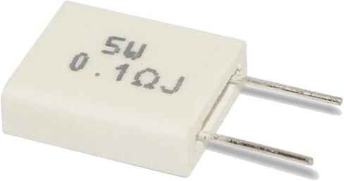 5pcs 5W 0.01 0.015 0.022 0.02 0.025 0.03 0.047 0.05 0.1 0.15 0.22 0.25 0.3 0.33 0.47 Ohm Non-inductive Ceramic Cement Resistor(5W 0.47R 5pcs) in Saudi Arabia