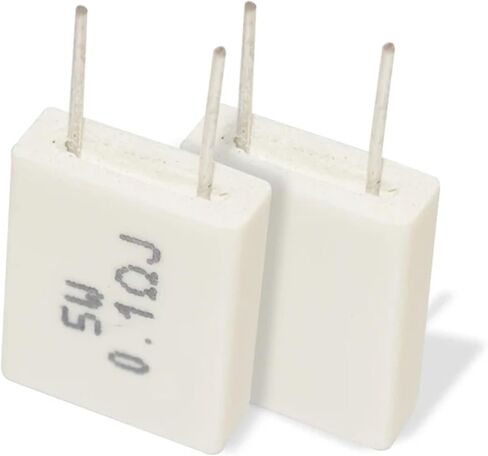 5pcs 5W 0.01 0.015 0.022 0.02 0.025 0.03 0.047 0.05 0.1 0.15 0.22 0.25 0.3 0.33 0.47 Ohm Non-inductive Ceramic Cement Resistor(5W 0.47R 5pcs) in Saudi Arabia
