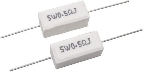 10pcs 5w 5 ٪ مقاومة مقاومة الأسمنت المقاومة 0.1 ~ 10k 0.1r 0.5r 1r 10r 100r 0.22 0.33 0.5 1 2 5 8 10 15 20 100 100 k 10k 10k (5.6r) in Kuwait