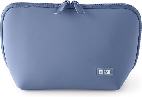 KUSSHI Neoprene Makeup Bag (Black/Pink) in Saudi Arabia