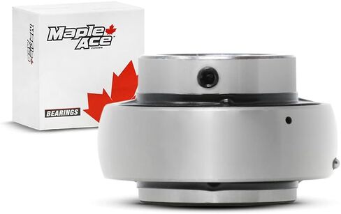 Maple Ace UC209 إدراج تحمل 45 ملم ، OD كروي مع مسامير محددة وثقب التشحيم in Kuwait