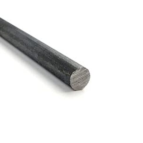 onllemetals A36 Carbon Steel Round ، Finish (Mill) غير مصقول ، مدفوقة ساخنة ، قطرها 0.5625 "، 24" in Kuwait