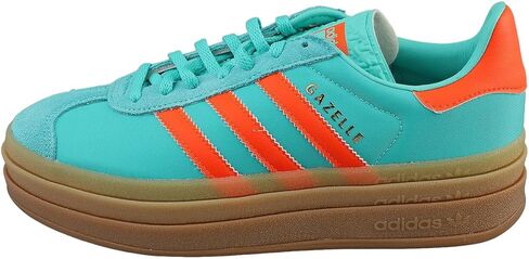 adidas Gazelle Bold Womens Shoes Size 6, Color: Grey/White-Grey in Saudi Arabia