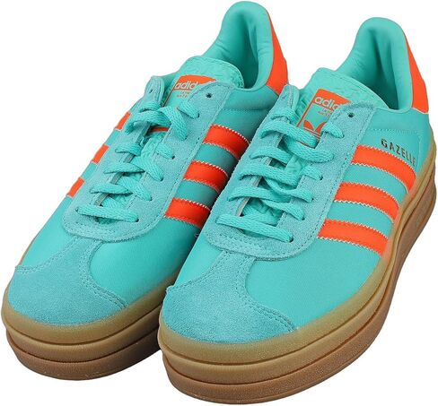 adidas Gazelle Bold Womens Shoes Size 6, Color: Grey/White-Grey in Saudi Arabia