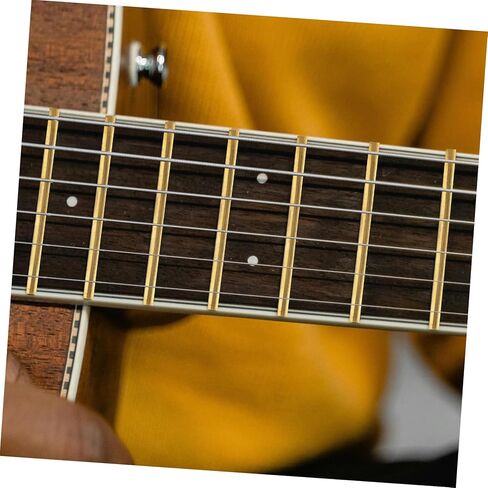 Toyandona 19pcs Guitar Guitar FRET WIRES FRET for GAITARS الكلاسيكية والكهربائية سهلة تشكيل إكسسوارات بديلة متينة لتحسين جودة الصوت in Kuwait