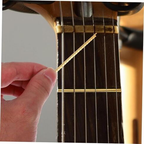 Toyandona 19pcs Guitar Guitar FRET WIRES FRET for GAITARS الكلاسيكية والكهربائية سهلة تشكيل إكسسوارات بديلة متينة لتحسين جودة الصوت in Kuwait