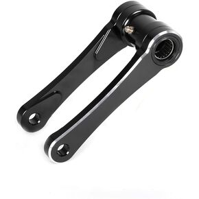 Compatible With CR125R CRF250X CRF250R CRF450R CRF450X,KX250F KX250X KX450 KX450F KX450R KX450X CNC Engrave Rear Suspension Lowering Link (Silver) in Kuwait