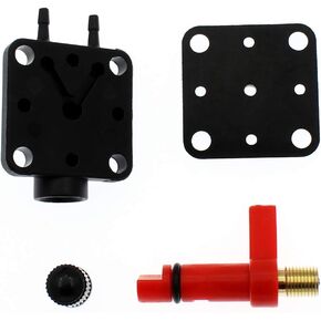 18-7044 Primer Solenoid Maintenance Valve Kit Compatible with Johnson Evinrude 2-stroke Outboard Motor OMC 175158 Sierra Marine BRP OMC 437228 341297 341071 331365