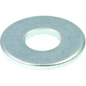 Prime-Line 9080139 Flat Washers, USS, 1/2 In. X 1-3/8 In. OD, Zinc Plated Steel (50 Pack)