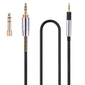 Momentum 2 Cable with 6.35mm Adapter Compatible with Sennheiser Momentum, Momentum 4, Momentum 3, Momentum 2, HD1 On-Ear/Over-Ear Headphones 6.6ft