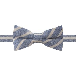 Jacob Alexander Men's Emery Variegated Diagonal Stripe Pre-Tied Adjustable Banded Bow Tie