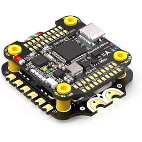 SpeedyBee F405 V4 Flight Controller Stack: 30x30 Stack with 4in1 55A ESC Board,Wireless Betaflight Configuration,Blackbox,Barometer for FPV