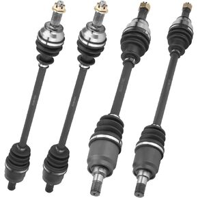 Front and Rear Left and Right ATV CV Axle Drive shaft Assembly Set for 2015-2019 Honda Pioneer 700 - Full Set