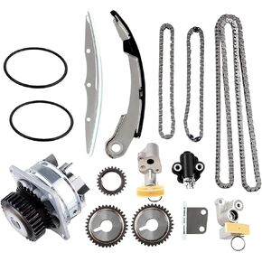 OCPTY Timing Chain Water Pump Kit fits for 131-2290 41123TKNI034 for NISSAN Altima 3.5L All 2005 2006