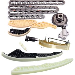 Engine Timing Chain Kit Fits For Audi A3 A4 A5 A6 Q5 TT VW Jetta Tiguan GTI Passat 2.0 TFSI TSI CCTA 2.0L L4 Only Replaces # 06K109467 06H109158 06H109469T