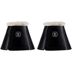 EquiFit Essential Sheeps Wool BellBoot, Black, Large