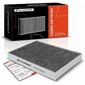 A-Premium Cabin Air Filter with Activated Carbon Compatible with Volvo XC60 2019-2023, XC90 2016-2023, S60 2019-2023, S90 2017-2023, V60 2019-2023, V60 Cross Country 2020-2023, V90, V90 Cross Country