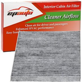 استبدال EPAuto CP450 (CF12450) لفلتر هواء جيب بريميوم كابينة يتضمن الكربون المنشط