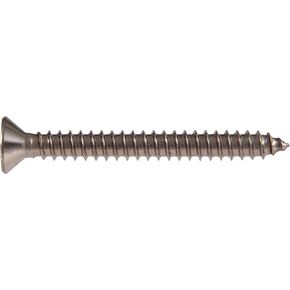 823496 10X1-1/2 SS Metal Screw, 1.5 inches, No Color
