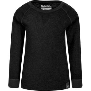Mountain Warehouse Merino II Kids Round Neck Base Layer Top