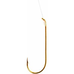 Eagle Claw Aberdeen Lightwire Hook Gold, Size 2/0 (Per 6) (121H-2/0)