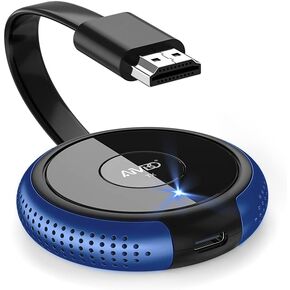 AIMIBO Wireless HDMI Transmitter TX Blue - 1 Receiver to 8 Transmitter, Best for Meeting Room