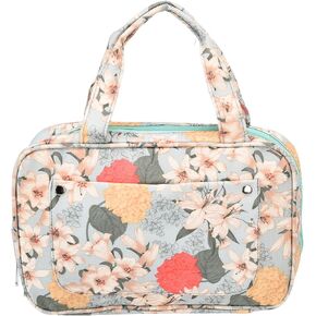 Knitting Bag, Sweater Stitch Set Knitting Tote Bag Crochet Bag Travel Yarn Bag DIY Stick Needle Crochet Storage Organizer Handbag Knitting Tote for Yarn Crochet, Embroidery