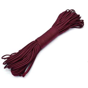 100ft Type III 7 Strand Core Paracord 550 Parachute (73# Purplish Red)