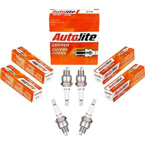 Autolite 275 قابس الإشعال البديل للسيارات النحاسي غير المقاوم (عبوة واحدة)