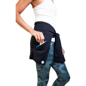 Modern Fanny Pack by Invisibelt - Slimming Wrap for Women with Zipped Pocket Storage To Carry Outdoor Essentials