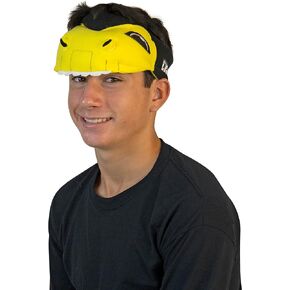 Rasta Imposta Chance Mascot Headband NHL Ice Hockey Vegas Golden Knights Sports Fan Gear, Adult One Size