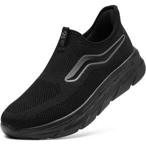 STQ Slip Ins Women Slip on Sneakers Hands Free Orthopedic Shoes for Plantar Fasciitis Relief
