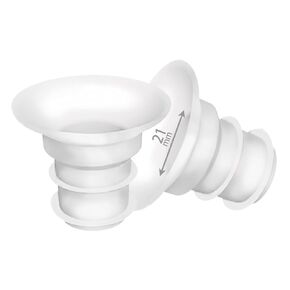 Flange Inserts 25mm Compatible with Spectra/Motif Luna/Elvie/Willow/Ameda MYA 28mm Breast Shields also fit Medela/momcozy/tsrete 27mm flange