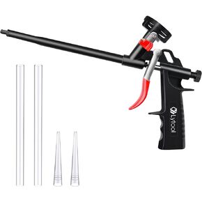 Foam Gun, Lytool Expanding Foam Gun, Professional Foaming Gun Insulation Spray Application Applicator Caulking Gun for Filling, Sealing