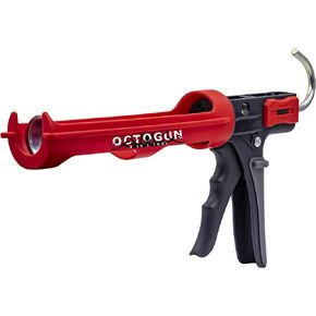 Newborn Octogun Model 208D Drip-Free Caulk Gun with Integrated Tooling Square and Removal Tool