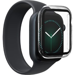 ZAGG InvisibleShield Glass Elite 360 for Apple Watch Series 7 & Series 8, Watch Size: 45mm Face, Integrated Bumper and Screen Protector for 360-degree protection – Advanced clarity