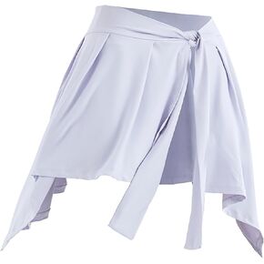 Women's Yoga Wrap Skirt Tennis One Piece Skirt Athletic Sport Wrap Short Skirt Cover Up Self Tie