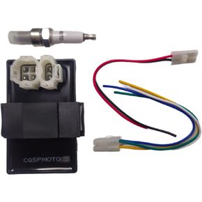 6 Pin DC CDI Box for GY6 4 Stroke 50cc, 125cc, 150cc Scooter Moped Taotao ATV Quad Go Kart Bike (DC-GY6) - Enhanced Ignition Control