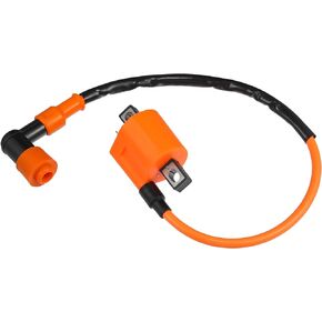 X AUTOHAUX 1 Pcs Motorcycle CDI Ignition Coil Engine Ignition Coil for Yamaha Moto 4 YFM200 YFM225 YFM250 for Kawasaki KX60 KX65 KFX400 KXT250 KX125