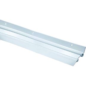 Simply Conserve Spring-Activated Automatic Door Sweep 07179-I White | Door Draft Stopper for Bottom of Door | Unique Back Seal for Caulk-Free Door Insulation | Under-Door Seal and Noise Stopper