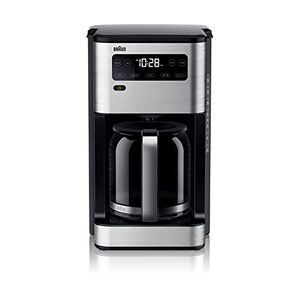 Braun PureFlavor 14-Cup Programmable Coffee Maker w/FlavorCarafe, Hot/Iced | Programmable 24 Hour Timer, Warming Plate, 4 Brewing Options - Fast, Regular, Bold, or Over Ice, FastBrew Technology in Saudi Arabia