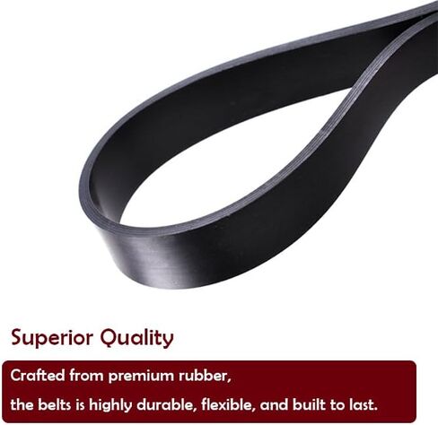 حزام بديل للمكنسة الكهربائية المستقيمة Hoover WindTunnel UH70100 UH70105 UH70110 UH70115 UH70210، قطعة بديلة 562932001 38528-033 AH20080، عدد 2 (عبوة من قطعة واحدة) in Kuwait