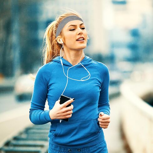 6 قطع من عصابات الرأس للرياضة، عصابات رأس للنساء والرجال، عصابات رأس قطنية رياضية ماصة للرطوبة، عصابات رأس ناعمة قابلة للتمدد لتمارين اليوغا والجري (أسود وأبيض ورمادي) in Kuwait