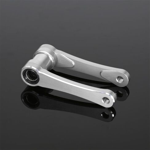 متوافق مع CR125R CRF250X CRF250R CRF450R CRF450X، KX250F KX250X KX450 KX450F KX450R KX450X CNC نقش رابط خفض التعليق الخلفي (فضي) in Saudi Arabia